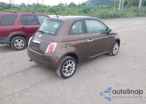 2012 Fiat 500 Pop z USA, uszkodzony, nr VIN 3C3CFFAR3CT183725